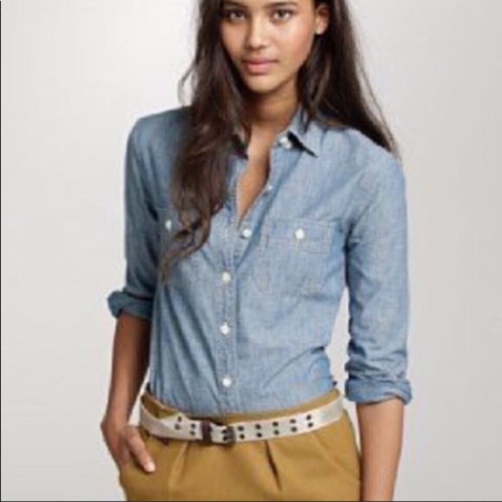 J. Crew || Chambray Button Down